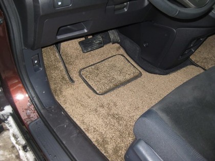 Ворсовые коврики на Honda CR-V III 2006 - 2012 в Архангельске