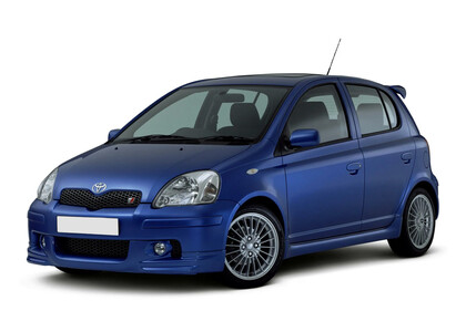 Ворсовые коврики на Toyota Yaris I 1999 - 2005 в Архангельске