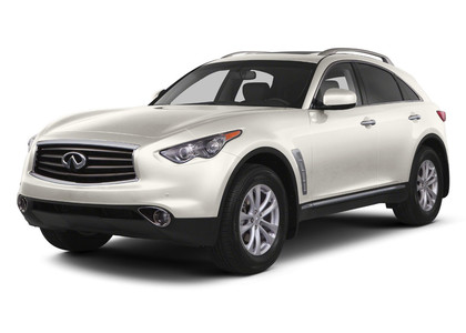 Ворсовые коврики на Infiniti FX II 2009 - 2014 в Архангельске