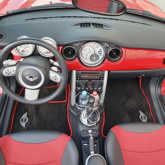 Ворсовые коврики на Mini Cooper Hatch (R50/R53) 2001 - 2006 в Архангельске