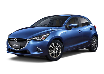 Ворсовые коврики на Mazda Demio IV (DJ) 2014 - 2025 в Архангельске