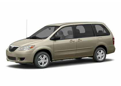 Ворсовые коврики на Mazda MPV II 1999 - 2006 в Архангельске