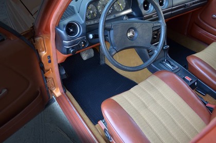 Ворсовые коврики на Mercedes W123 1975 - 1986 в Архангельске