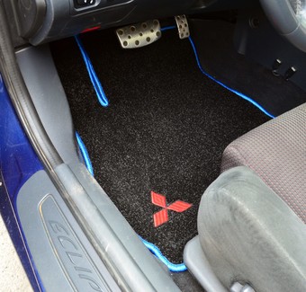 Ворсовые коврики на Mitsubishi Eclipse IV 2005 - 2011 в Архангельске