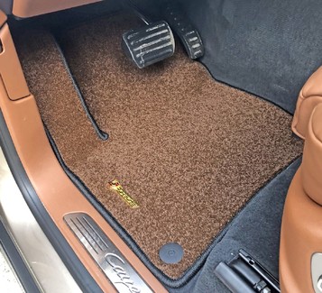 Ворсовые коврики на Porsche Cayenne II 2010 - 2018 в Архангельске