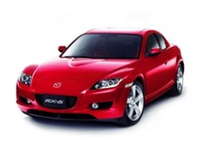 Ворсовые коврики на Mazda RX8 2003 - 2012 в Архангельске