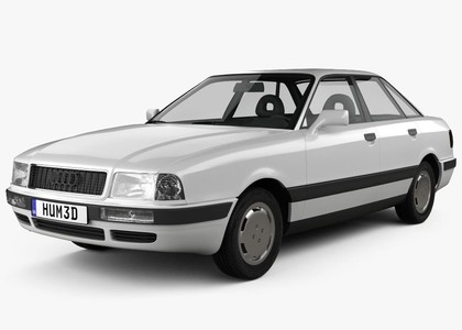 Ворсовые коврики на Audi 80 (B4) 1991 - 1995 в Архангельске