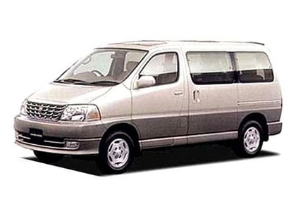 Ворсовые коврики на Toyota Grand Hiace 1999 - 2002 в Архангельске