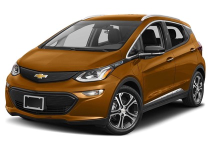Ворсовые коврики на Chevrolet Bolt 2016 - 2023 в Архангельске