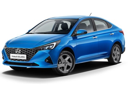Ворсовые коврики на Hyundai Solaris II 2017 - 2025 в Архангельске