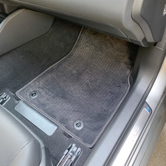 Ворсовые коврики на Lexus ES VII 2018 - 2025 в Архангельске