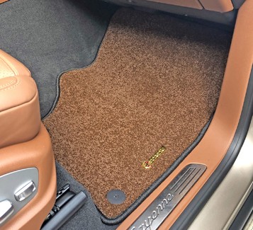 Ворсовые коврики на Porsche Cayenne II 2010 - 2018 в Архангельске
