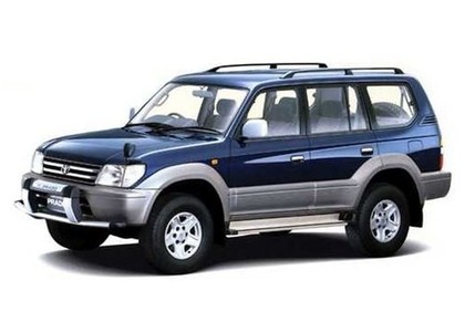 EVA коврики на Toyota Land Cruiser Prado 95 1996 - 2002 в Архангельске