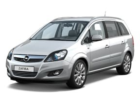 Коврики на Opel Zafira B 2005 - 2015 в Архангельске