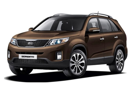 Ворсовые коврики на KIA Sorento II рестайлинг 2012 - 2021 в Архангельске