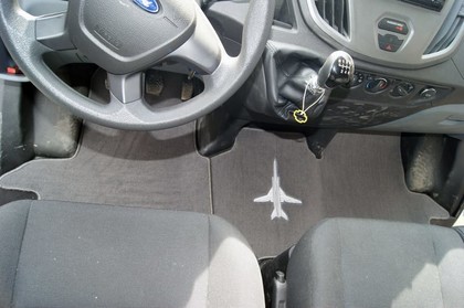 Ворсовые коврики на Ford Transit VII 2014 - 2025 в Архангельске