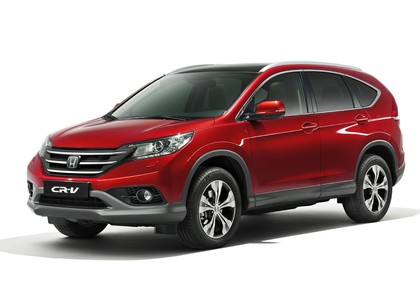 Ворсовые коврики на Honda CR-V IV 2012 - 2018 в Архангельске