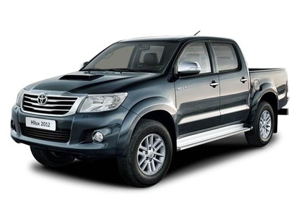 EVA коврики на Toyota Hilux VII 2008 - 2015 в Архангельске